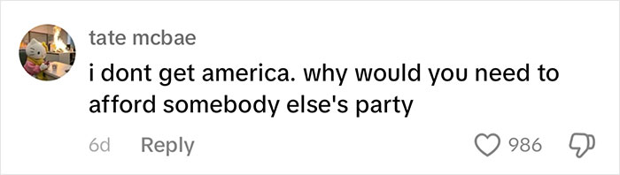 Comment on affordability of joining bachelorette parties, gaining high engagement.
