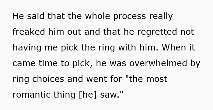 People Are Ready To Shred This Woman For Not Liking Her Engagement Ring, Until They See The Photo