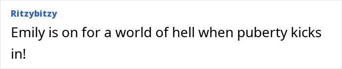 Comment discussing challenges of bringing kids to non-kid events.