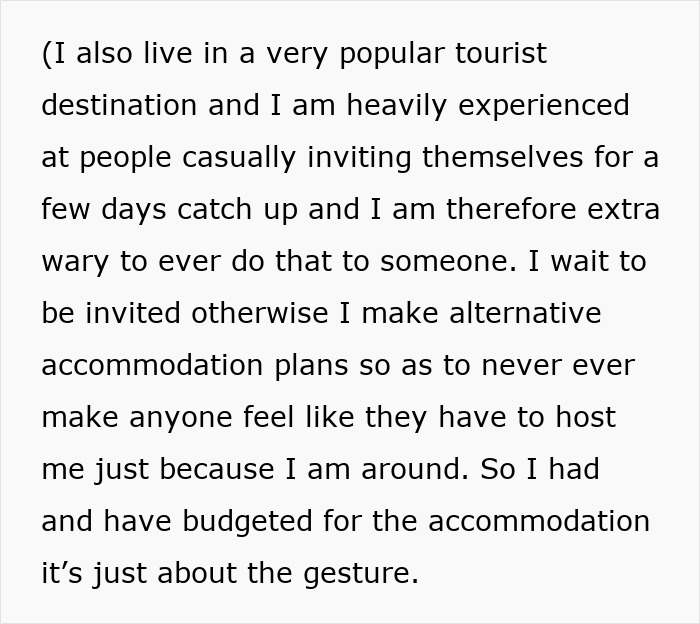 Text on making alternative accommodation plans due to red flags in a supposed friend's wedding invitation. Text on making alternative accommodation plans due to red flags in a supposed friend's wedding invitation.