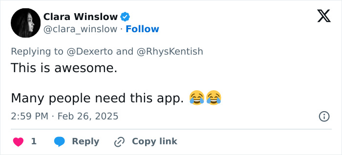 Tweet praising app forcing users offline to unblock social media, sparks controversy.