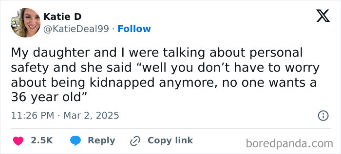 Tweet about a humorous and relatable parenting moment shared on Twitter.