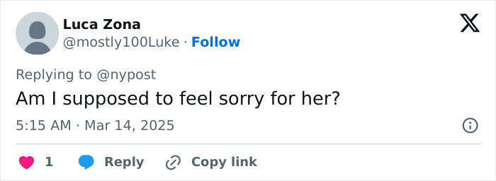 A tweet questioning sympathy for an 'American Pie' star recently released from ICE detention.