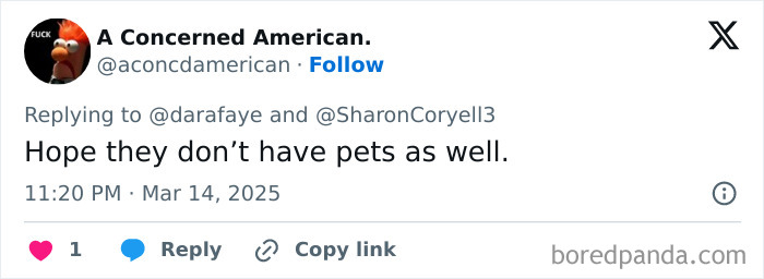 Tweet reacting to police officer's cruel act involving daughter in cold.