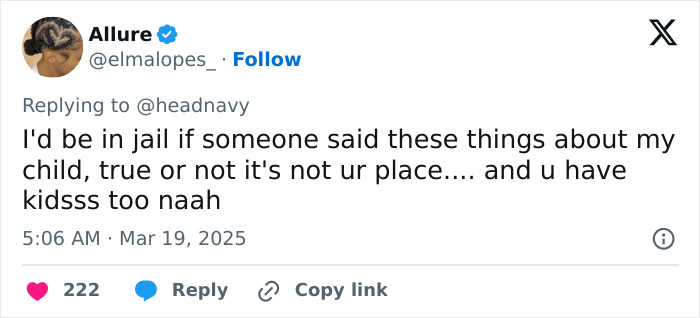 Tweet reacting to statement about Beyonc&eacute;'s kids, part of fan backlash against Kanye.