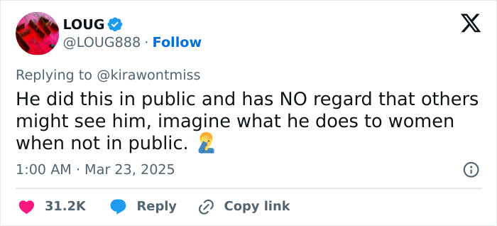 Tweet discussing basketball coach's actions after pulling female player's hair, raising concerns about his behavior.