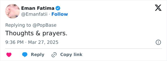 Tweet expressing support for King Charles during cancer battle. Tweet expressing support for King Charles during cancer battle.