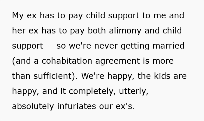 Text about affair partners furious over spouses finding happiness together.