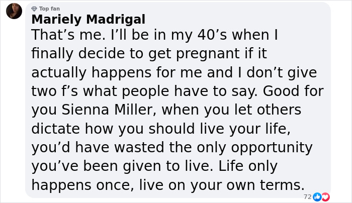 Sienna Miller Fires Back At Criticism Over Having Baby At 42, Names Hollywood Big Shots Sienna Miller Fires Back At Criticism Over Having Baby At 42, Names Hollywood Big Shots