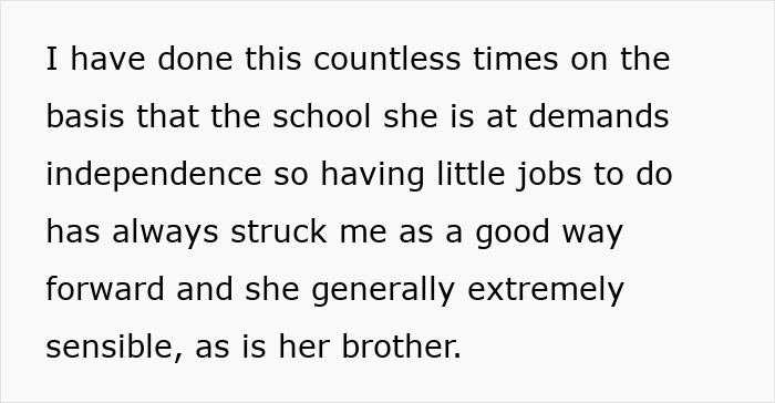 Text excerpt discussing kids' independence and small tasks in context of man and kids' supermarket disappearance. Text excerpt discussing kids' independence and small tasks in context of man and kids' supermarket disappearance.