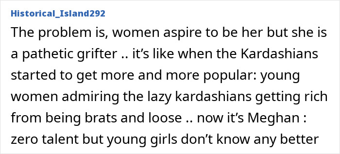 Online comment critiquing show with controversial themes related to Duchess and popularity influences. Online comment critiquing show with controversial themes related to Duchess and popularity influences.