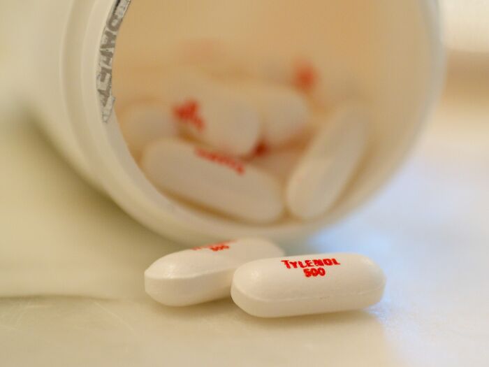 Tylenol capsules spilled from a bottle, a historical turning point in product safety.