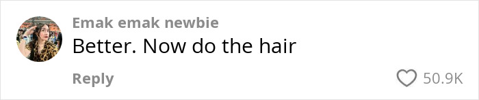 Fan comment on Benny Blanco's eyebrow transformation, suggesting a hair change. Fan comment on Benny Blanco's eyebrow transformation, suggesting a hair change.