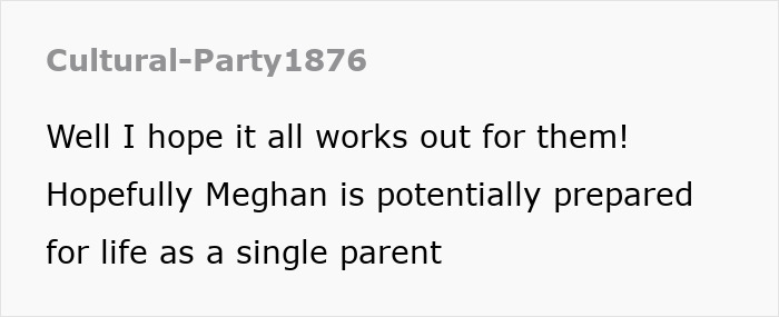 Text comment about Megan Fox and MGK's birth announcement, sparking name confusion and reactions.