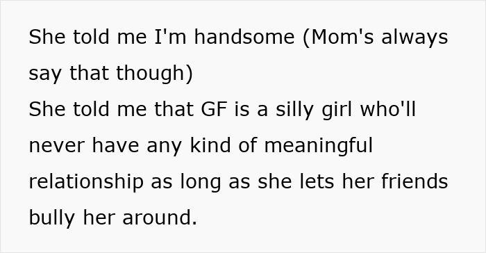 Text conversation about a young man's relationship, focusing on love and peer influence. Text conversation about a young man's relationship, focusing on love and peer influence.