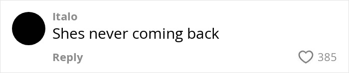 Comment on Millie Bobby Brown, saying 'She's never coming back,' amid controversial interviews.