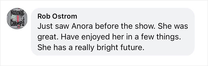 Comment praising Anora, discussing bright future and past performances. Oscar for Best Actress sparks massive outrage. Comment praising Anora, discussing bright future and past performances. Oscar for Best Actress sparks massive outrage.
