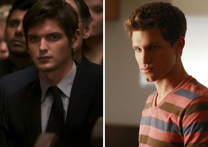 Two actors side by side, illustrating actors replaced mid-production in a TV series.