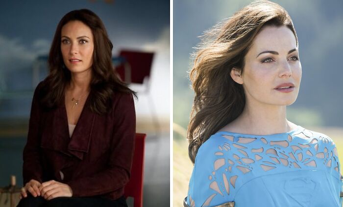 Two actresses portraying the same character, highlighting actors replaced mid-production.