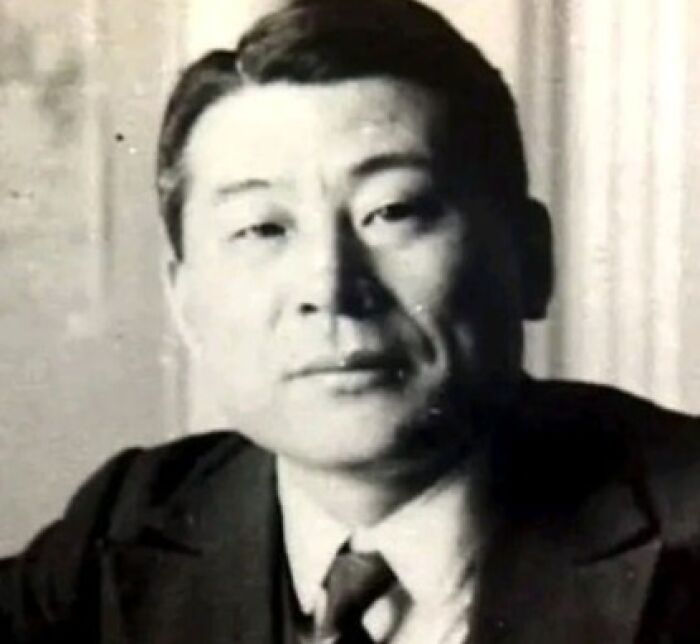 Portrait of Chiune Sugihara, a Japanese diplomat who saved 6000 Jews during WWII by issuing travel visas.