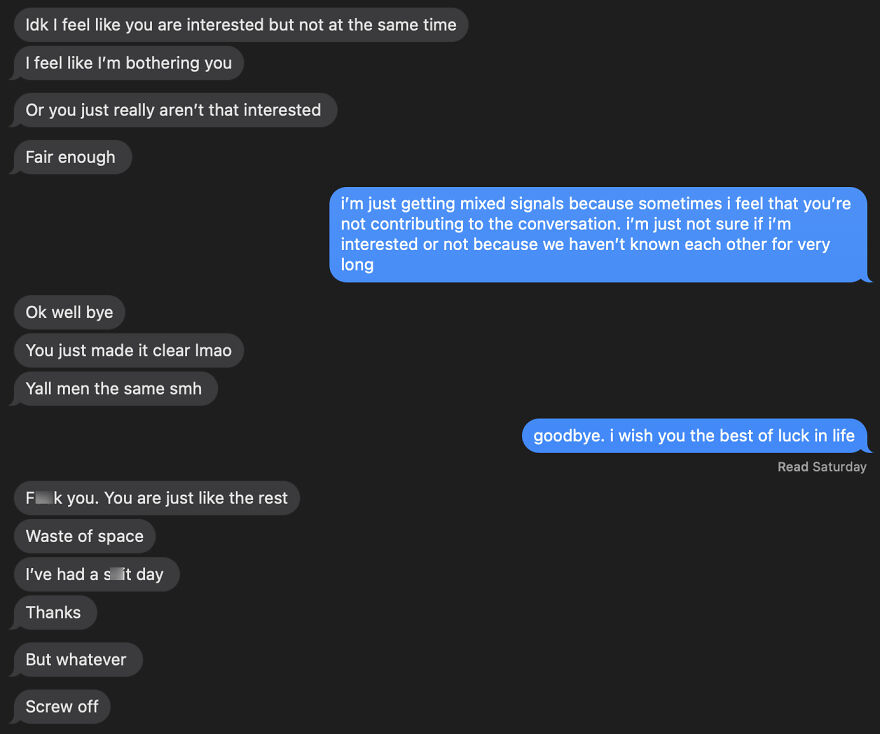 we knew each other for 2 days&hellip;