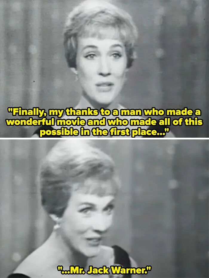 An actress delivers a controversial speech at an awards show, expressing gratitude with unexpected remarks onstage.