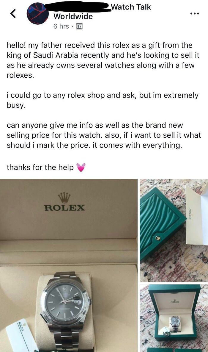 Luxury Rolex watch in a box with green packaging, highlighting wealth excess.