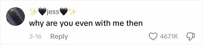 Woman's comment on infuriating apology, questioning relationship motives.