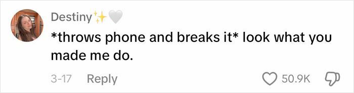 Text screenshot about frustrating male apologies, featuring a dramatic reaction.