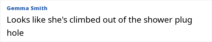 Comment referencing a controversial look at Oscars after party.