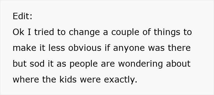 Text about changes and curiosity regarding where the kids were in a supermarket disappearance incident. Text about changes and curiosity regarding where the kids were in a supermarket disappearance incident.