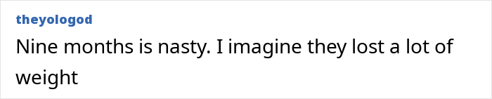 Comment on stranded astronauts' weight loss after nine months.