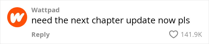 Wattpad comment about a viral plane passenger and pilot's romantic note on a napkin, with 141.9K likes. Wattpad comment about a viral plane passenger and pilot's romantic note on a napkin, with 141.9K likes.