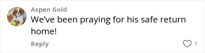 Comment expressing support for NASA astronaut's health after Earth's return.