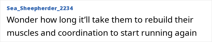 Comment expressing concern about the recovery process for stranded astronauts.