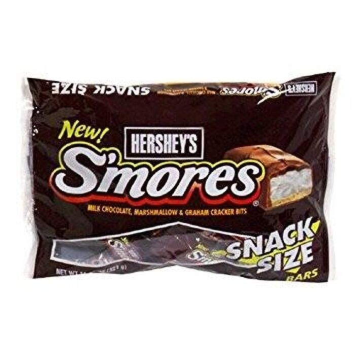 Hershey's S'mores snack size packaging, a nostalgic discontinued product people wish would come back.