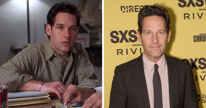 Clueless actor in film scene and then at SXSW event, showcasing dramatically changed looks over 30 years.