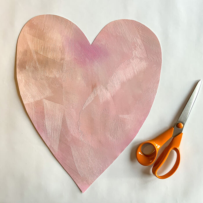 How It's Made - Handpainted With Beautiful Texture And Cut Out By Hand. Danish Design And Made In Denmark With Love