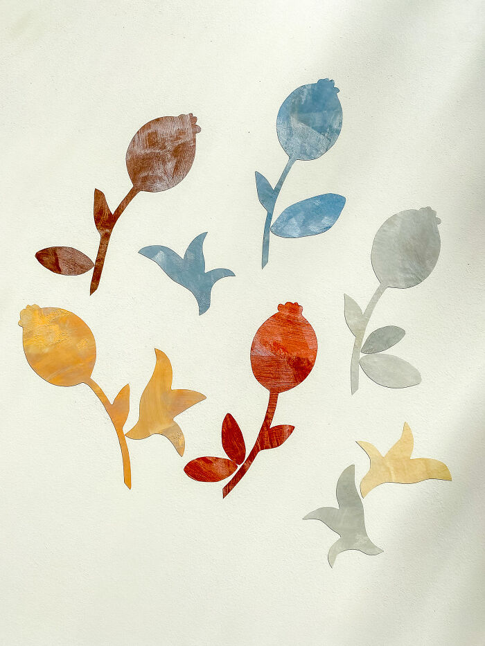 Poppy Wall Stickers. This Is Our Design My Love Bouquet