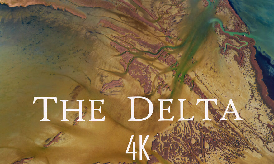 I Flew My Drone Above The Biggest Delta Rivers In Greece