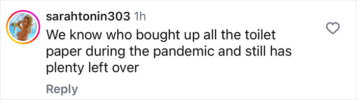 Social media comment about Kim Kardashian's "toilet paper" dress at an Oscars after party.