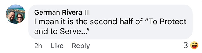 Comment discussing NYPD officer behavior in viral pole dance clip, with emojis and likes.