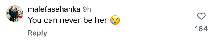 Comment on social media referencing Hailey Bieber's lifestyle and marriage insights.