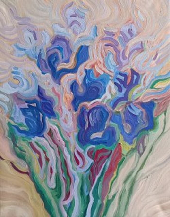 I Paint Flowers To Wake Up Trees And Plants After Winter (10 Pics)