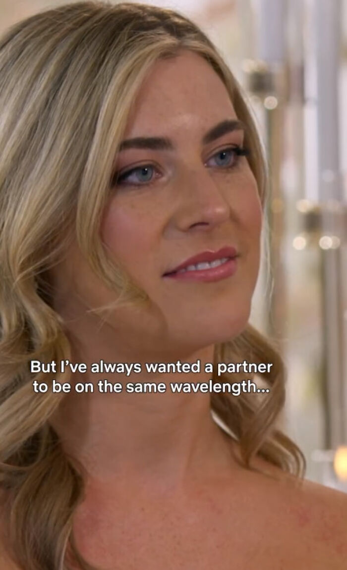 Love Is Blind contestant discusses partner views, sparking debate.