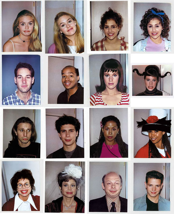 Clueless cast photos from the past, showcasing youthful, nostalgic appearances from 30 years ago.
