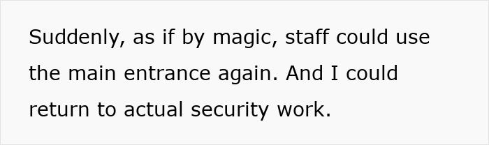 Text about compliance with a rule, leading to a CEO learning a lesson.