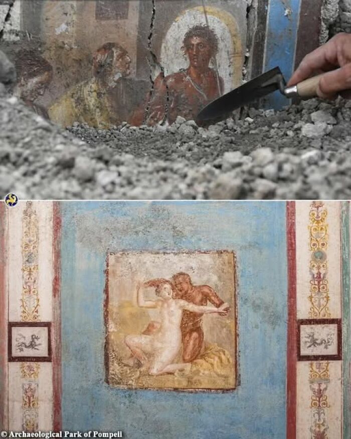 Ancient frescoes uncovered in Pompeii reveal insights into past civilizations.