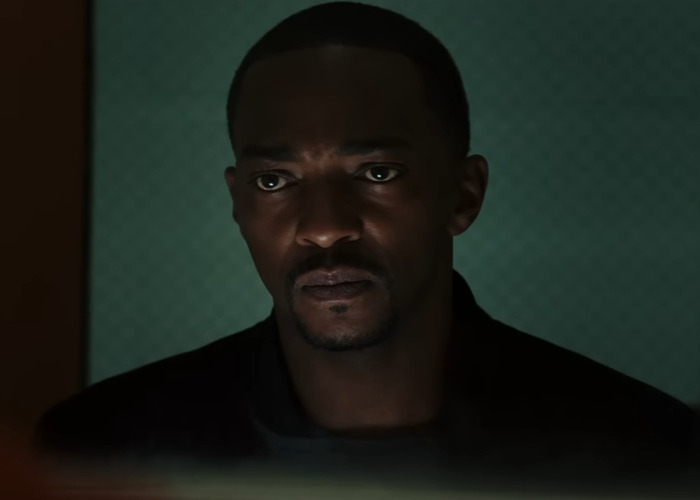 Anthony Mackie in a scene from Captain America: Brave New World.