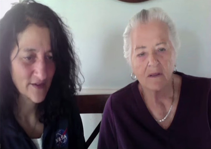 Two family members share concerns about a NASA astronaut's psychological trauma.